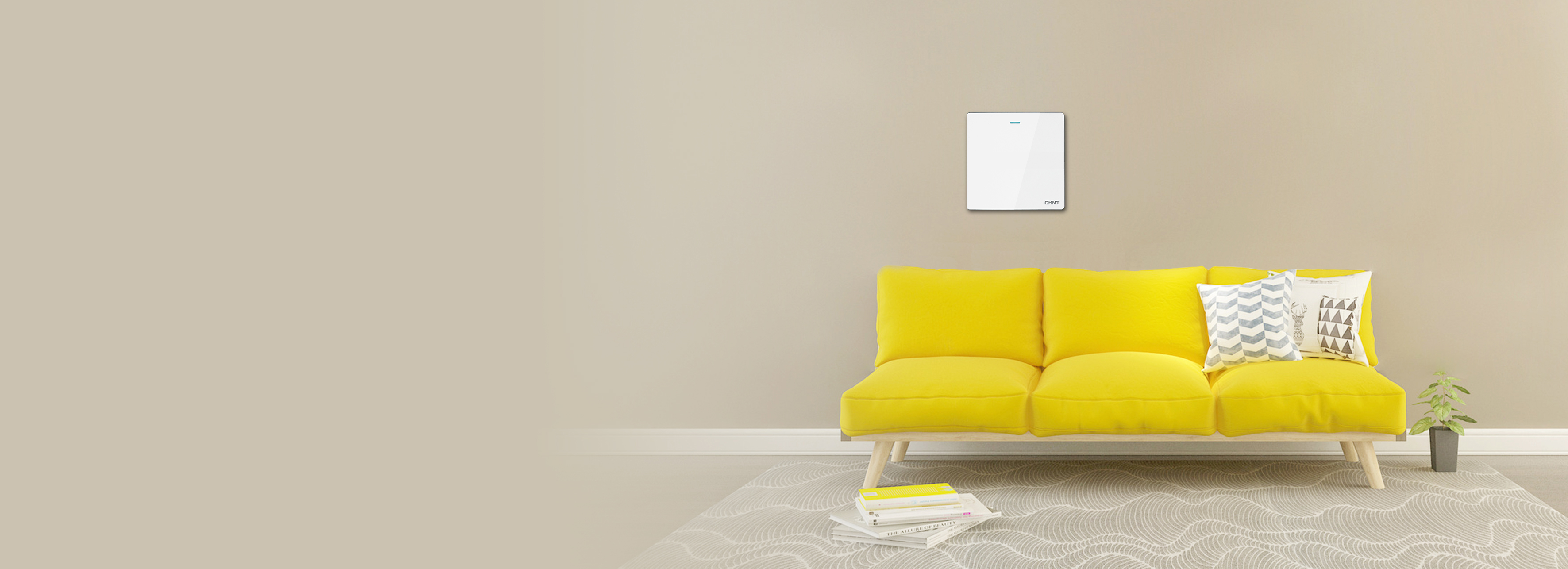 弧面邊緣，感官好
 正泰開關NEW2T系...