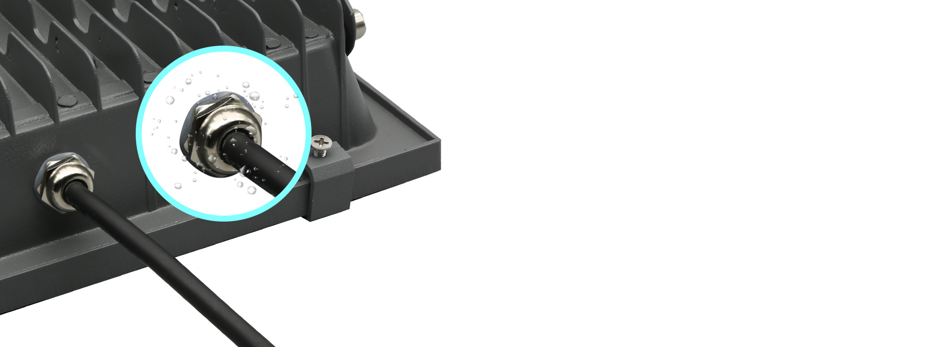 防水接線頭設計，保護用電安全
 密封防護...