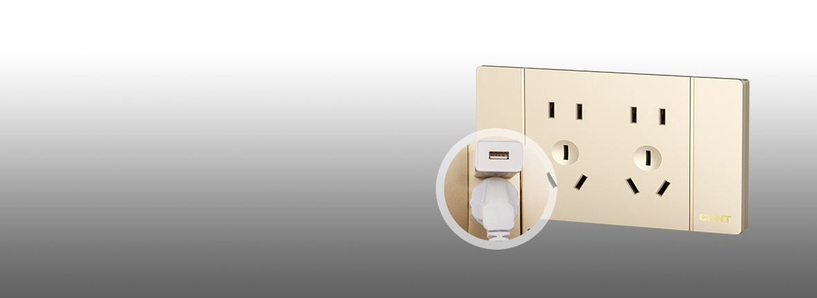 大五孔，寬窄正宜
 三種大五孔插座模塊，...