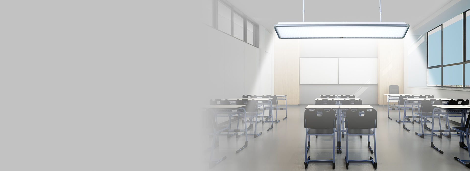 教室燈：JS04系列
 灼灼其華，宜學宜...