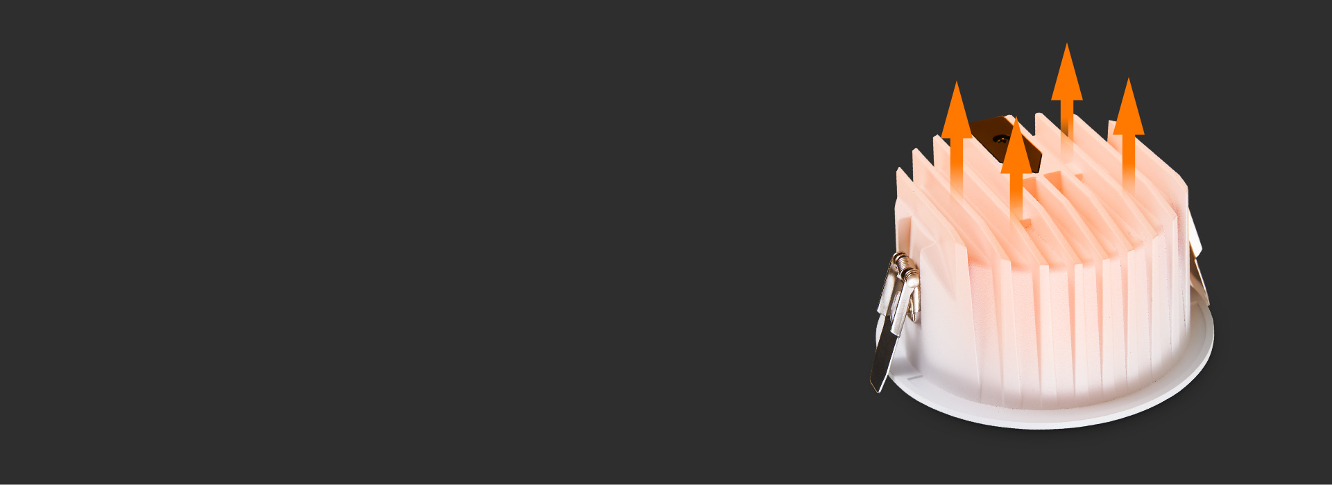 散熱高效，更加經(jīng)久耐用
 正泰照明筒燈T...