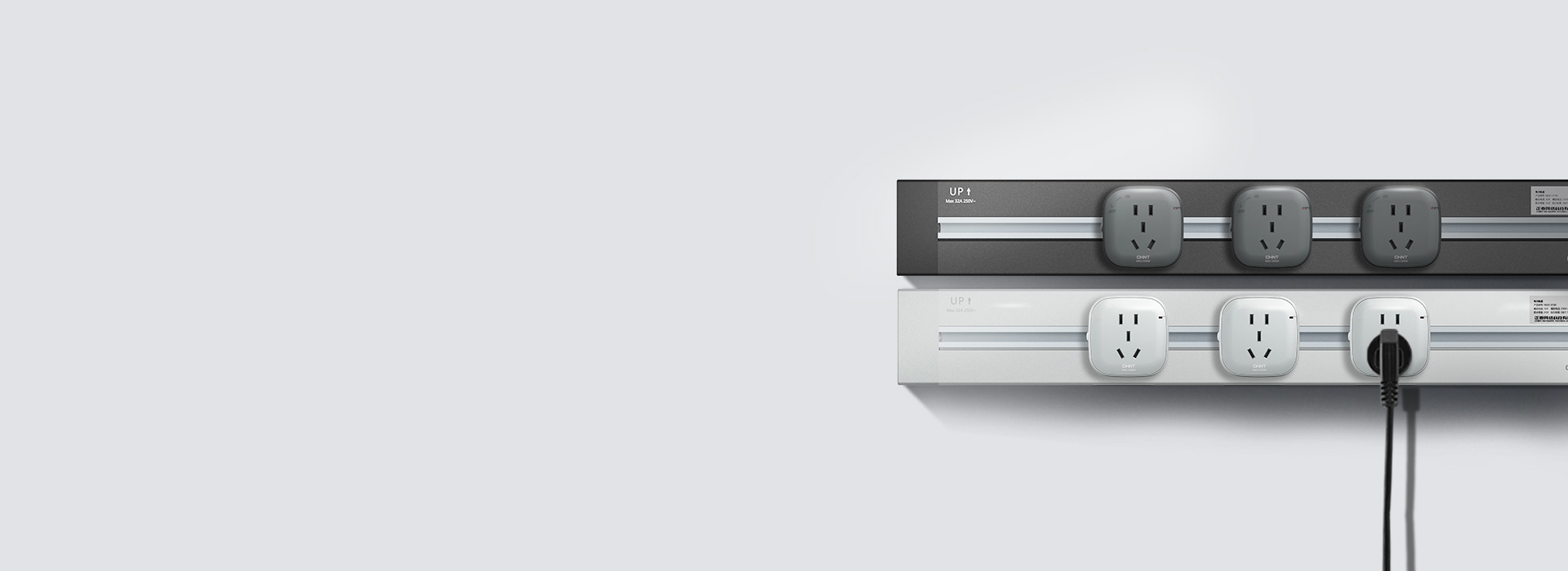 NEA1系列軌道插座
 插座更多，布局更...