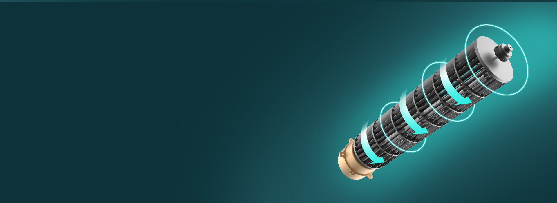 巧設(shè)計，大風量
 采用漩渦螺旋長風道、弧...