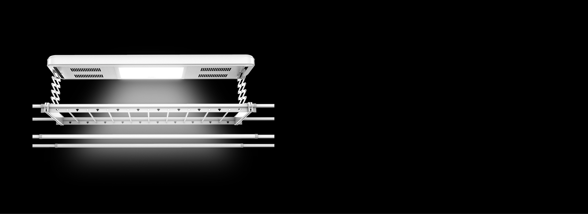 3D廣角照明，可替代陽臺燈
 自帶陽臺燈...