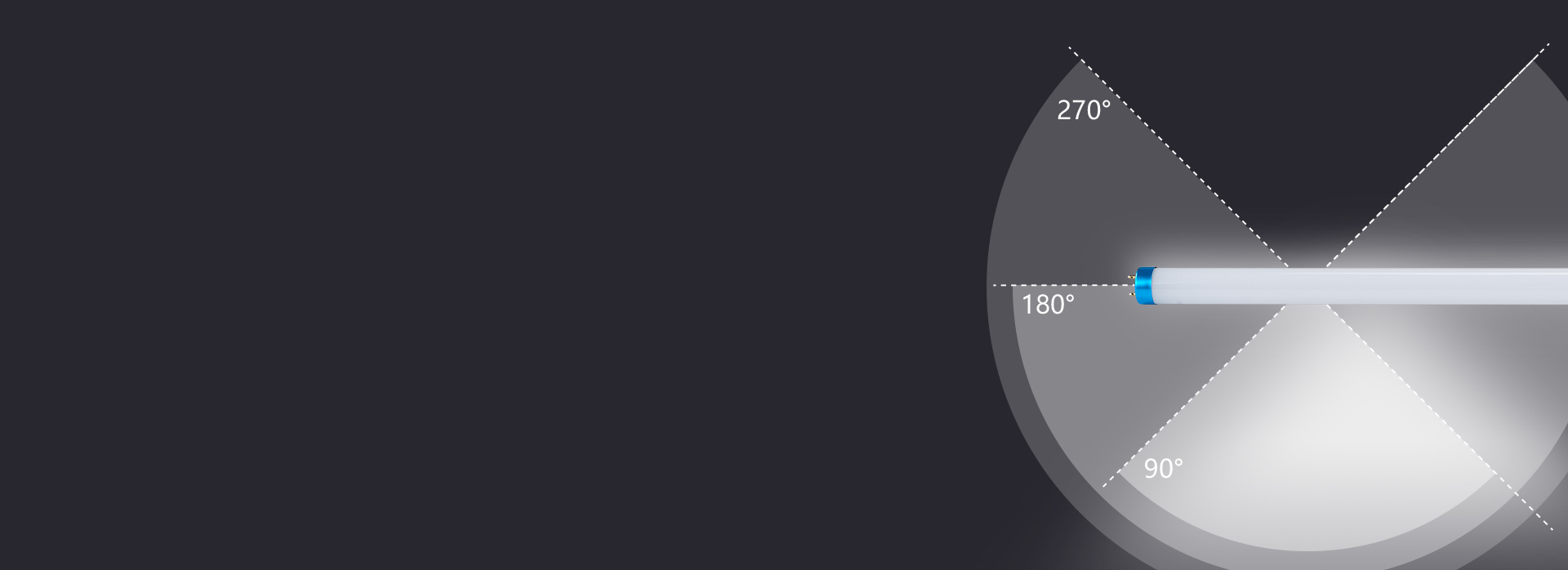 廣角發(fā)光，空間明亮
 正泰T812系列燈...
