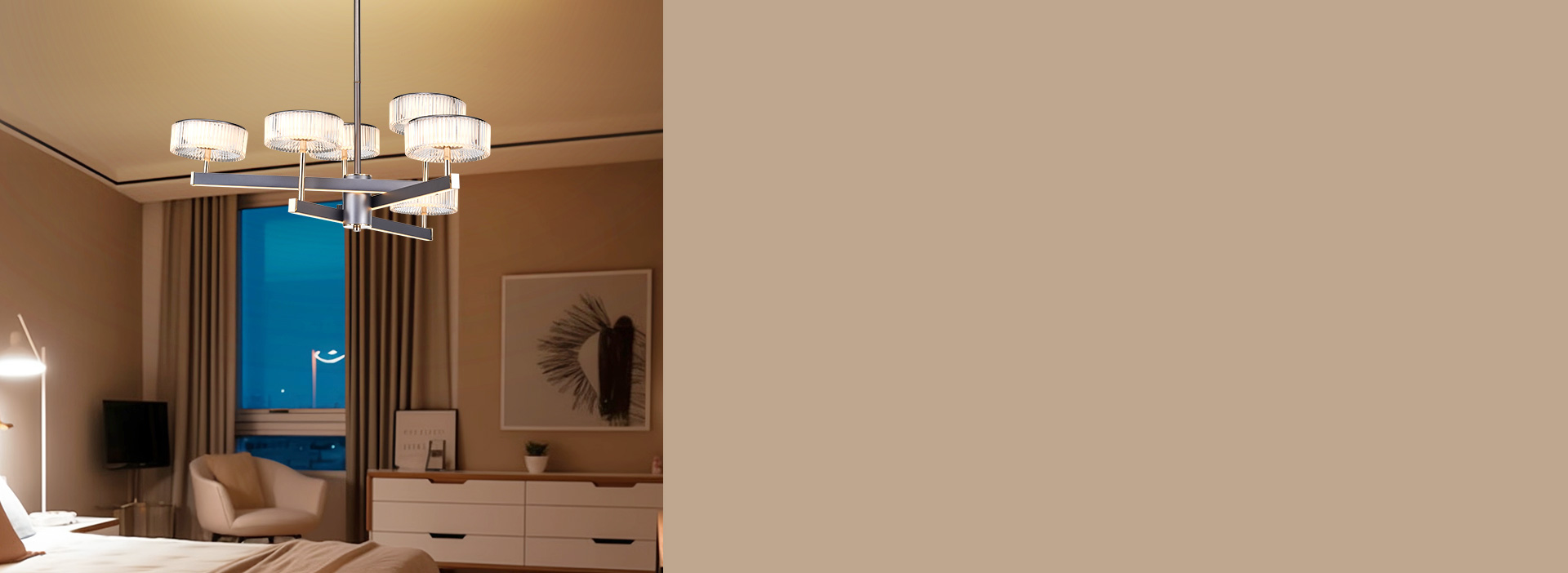 臥室燈
 型號：NEP-XDD12407...