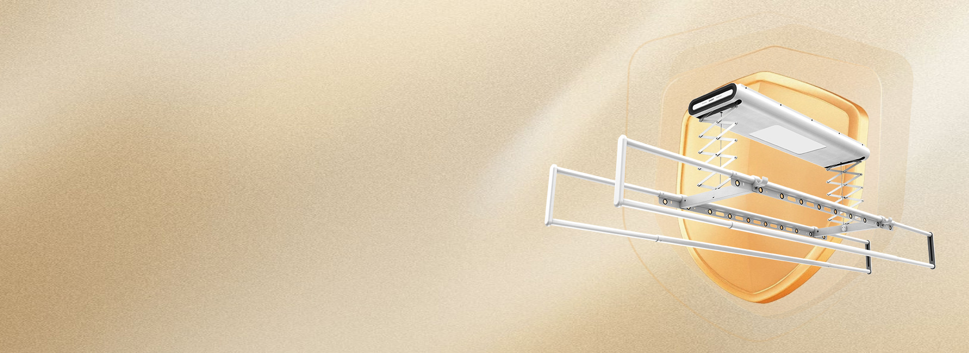 貼心技術保護，晾曬安全方便
 智能技術加...