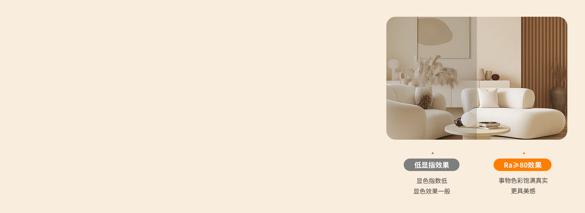 真實顯色，還原本真
 光線下事物顏色真實...