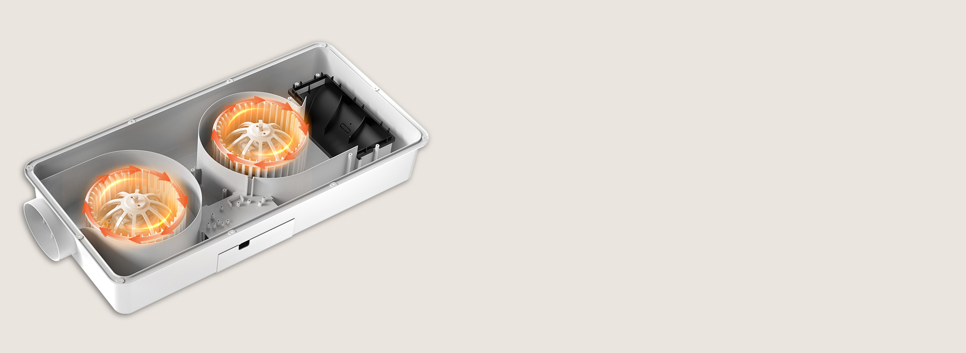 全銅塑封電機，雙核動力
 真材實料全銅線...