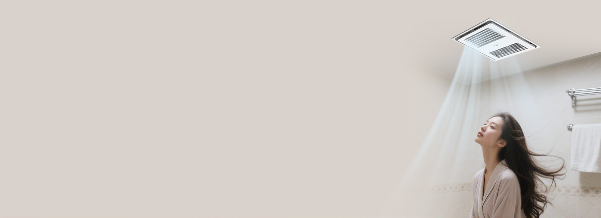 強(qiáng)勁風(fēng)力，即開即涼
 全銅電機(jī)，強(qiáng)勁離心...